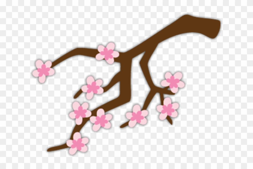 Simple Clipart Cherry Blossom - Cherry Blossom Free Svg #1709476