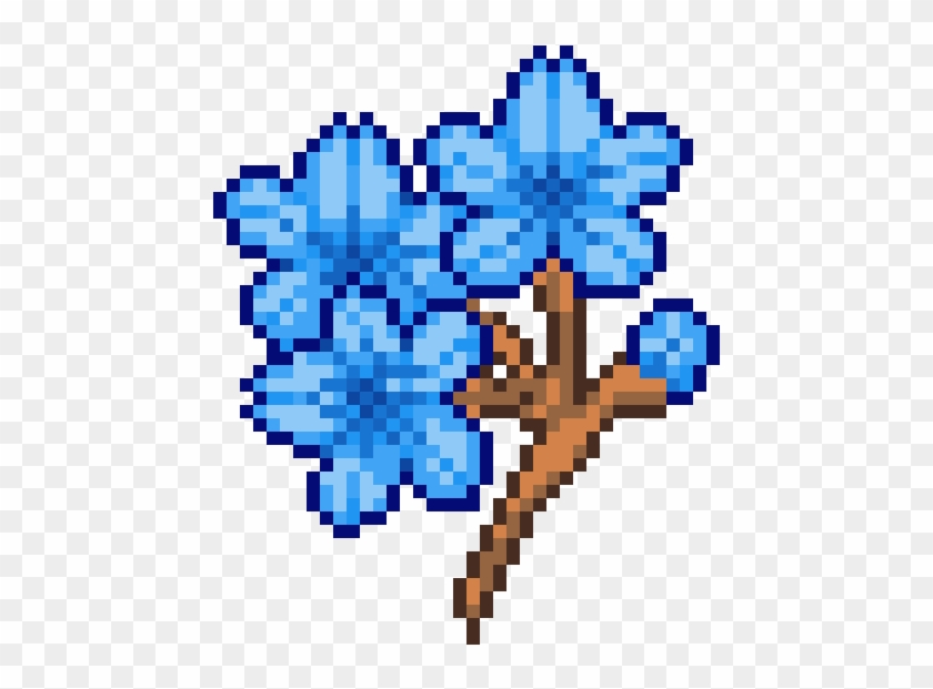 What If Cherry Blossoms Were Blue - Pixel Art Minion Super Hero #1709481