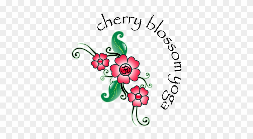 Cherry Blossom Yoga - Design #1709483
