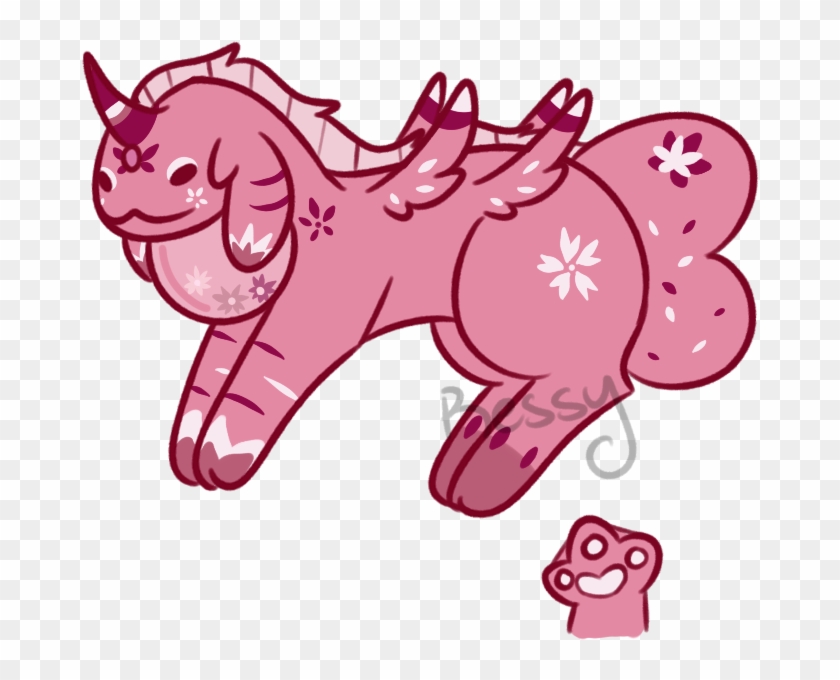 Cherry Blossom Adopt (closed) By Ressicle - Cartoon #1709485