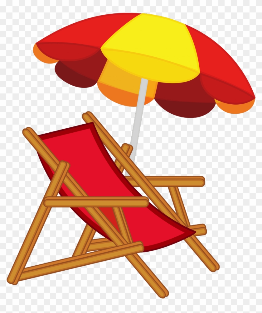 Beach Chair Cliparts Free Download Clip Art - Beach Chair Clipart Png #1709499