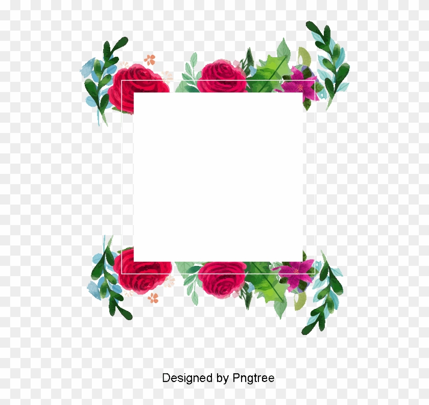 Flower Frame Png Vectors Psd And Clipart For Free Pngtree - Цветы Рамка Png #1709613