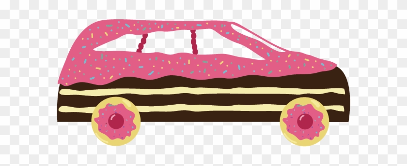 Candy Covered Car - Candy Car Png #1709637