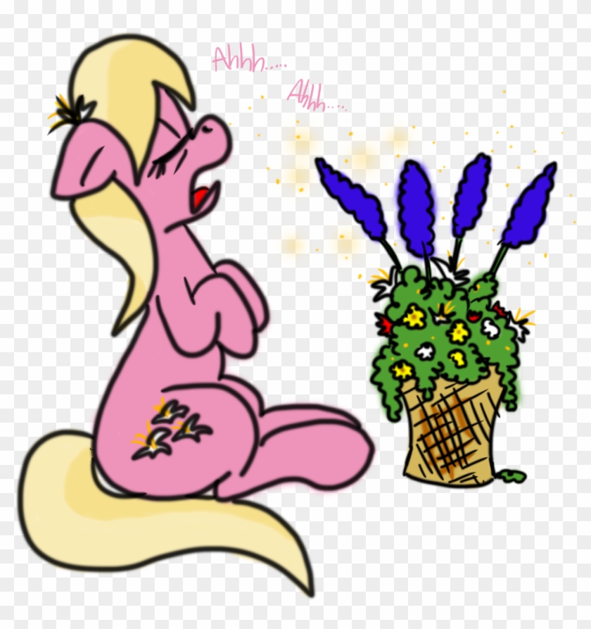 Rainysunshine, Background Pony, Cute, Flower, Lily, - Cartoon #1709644