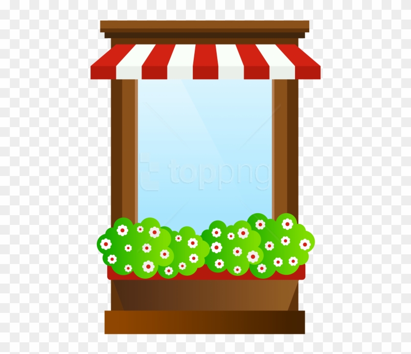 Free Png Download Window With Flowers Clipart Png Photo - Free Png Download Window With Flowers Clipart Png Photo #1709666