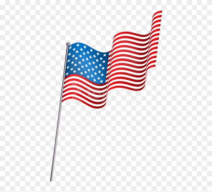 Free Png Download American Waving Flag Png Clipart - Small American Flag Png Transparent #1709684