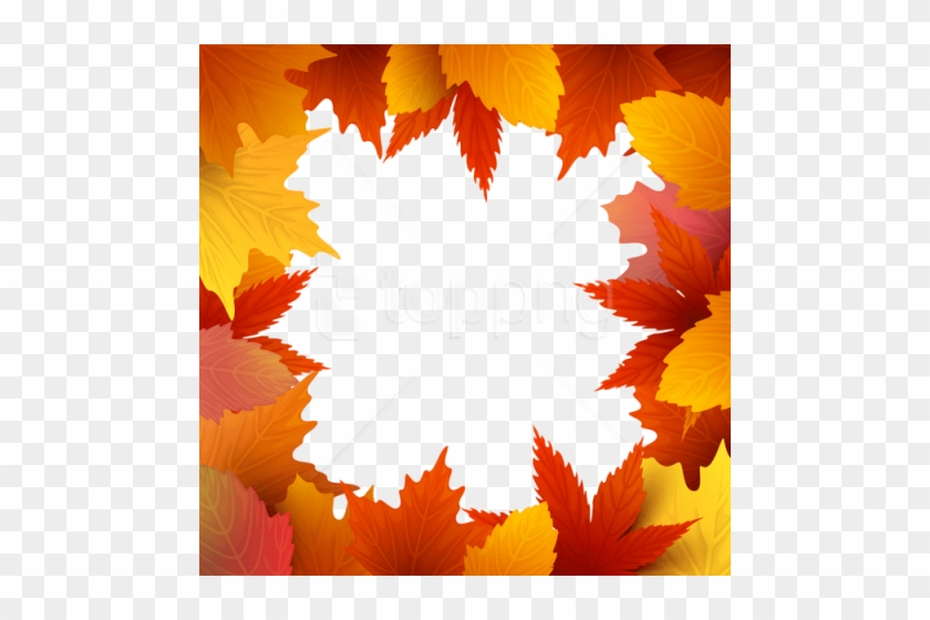 Free Png Download Autumn Leaves Frame Border Png Clipart - Igreja Do Nazareno Semeando Esperança #1709730