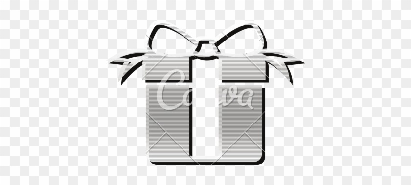 Metallic Icon Gift Box - Garment Bag #1709780