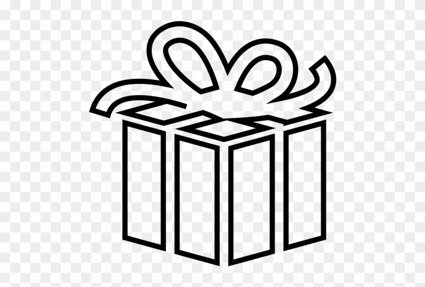 Gift Line, Gift, Gift Box Icon - Gift Line, Gift, Gift Box Icon #1709782