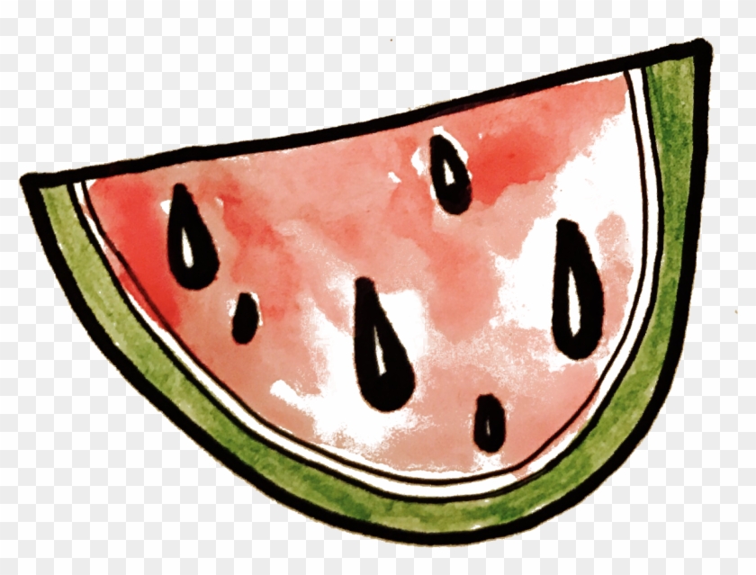 Watermelon Watercolor - Watermelon Watercolor #1709816