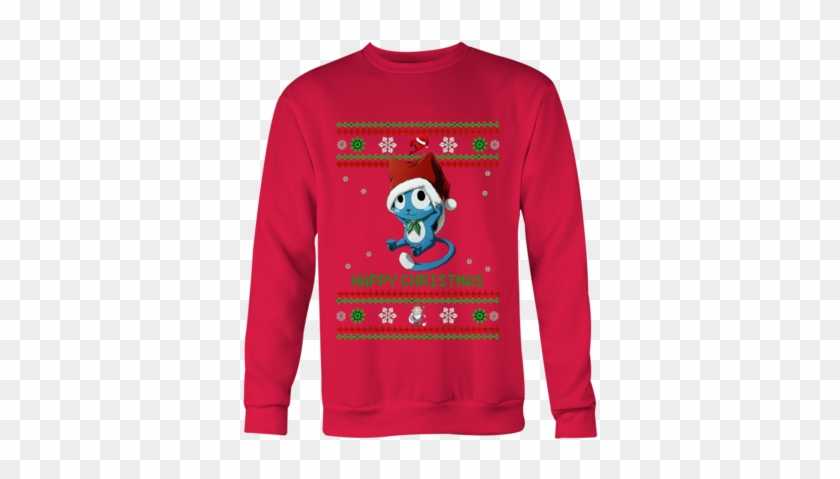 Fairy Tail Happy Animebling - Ugly Christmas Sweater Goats #1709888