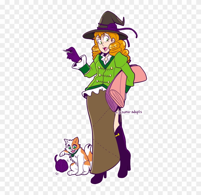 Seamstress Witch By Azume-adopts - Cartoon #1709987