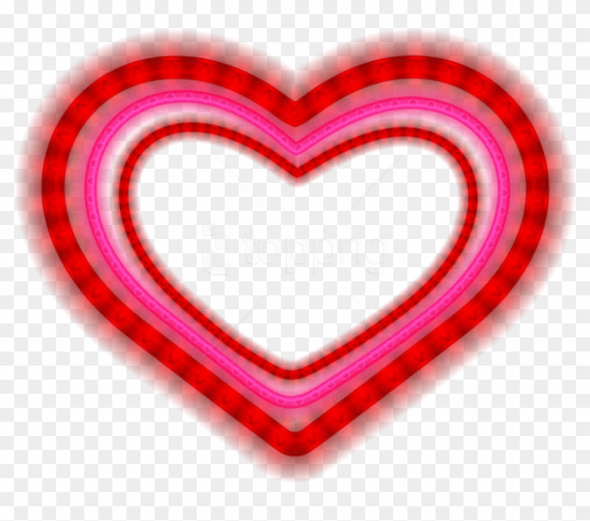 Free Png Shining Heart Png - Valentine Frame Heart Png Transparent #1710004