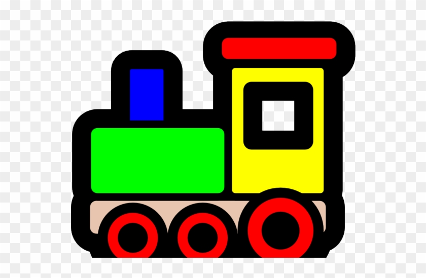 Engine Clipart Choo Choo Train - Toy Train Clip Art #1710023