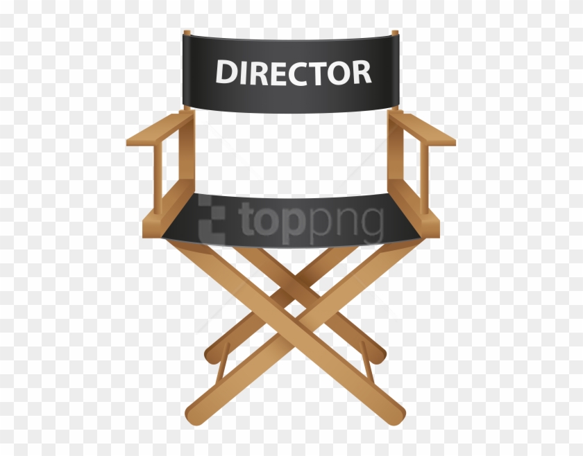 Free Png Download Directors Chair Clipart Png Photo - Director's Chair Clipart #1710134