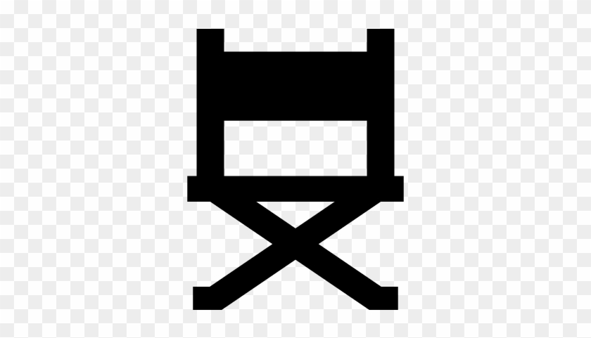 Director Chair Vector - Regiestuhl Symbol #1710143