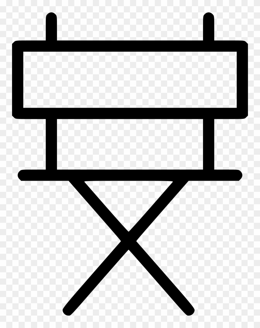 Directors Chair Comments - Hourglass Symbol #1710149