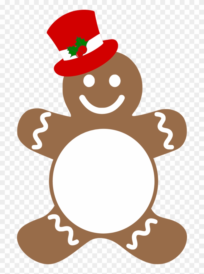 700 X 1045 1 - Clipart Gingerbread Man #1710305