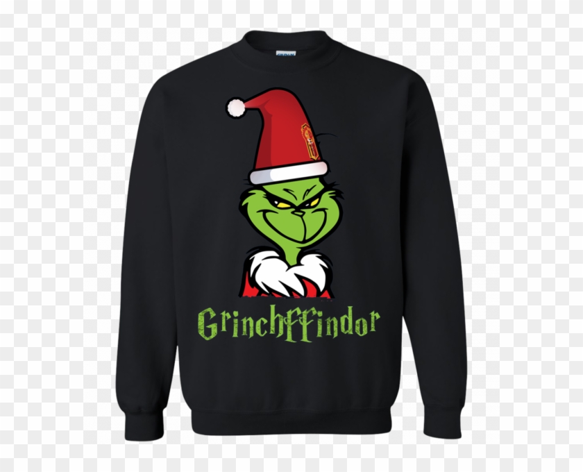 Grinchffindor Shirt Grinch Harry Potter Gryffindor - Gryffindor Grinch Gryffindor Shirt #1710352