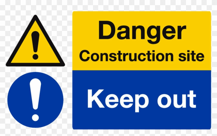 Download Danger Construction Site - Construction Site Keep Out Png #1710394