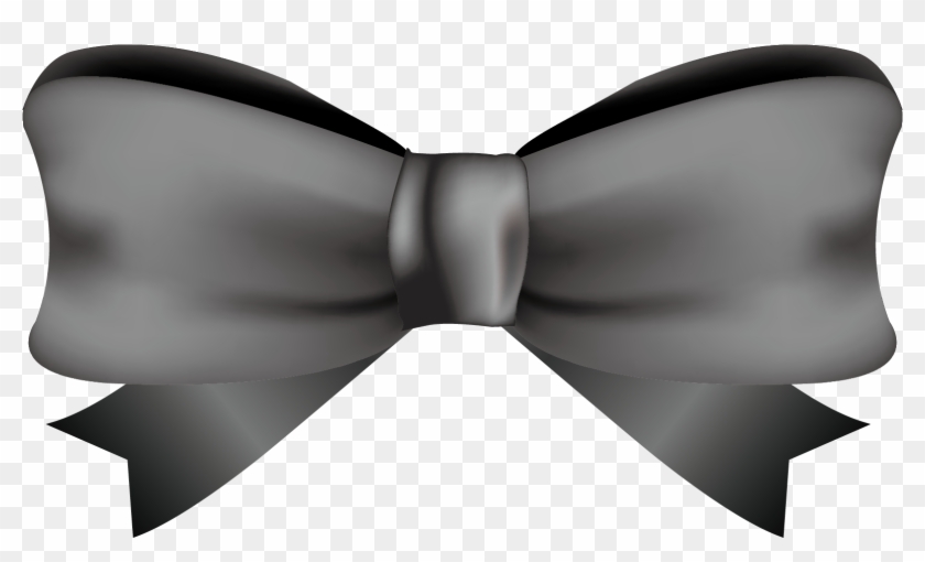 And Bowknot Shoelace Bow Black Knot Tie Clipart - Laço Preto Png #1710406