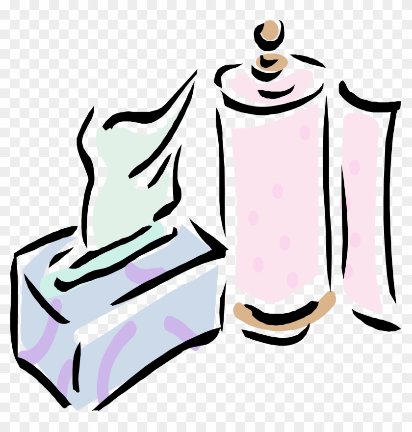 Clipart Info - Tissues And Paper Towels #1710431