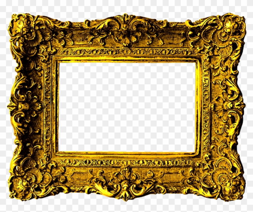 1000 X 799 2 - Gold Victorian Picture Frame #1710511
