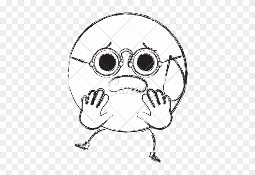 Clip Transparent Scared Face Drawing At Getdrawings - Cartoon #1710525