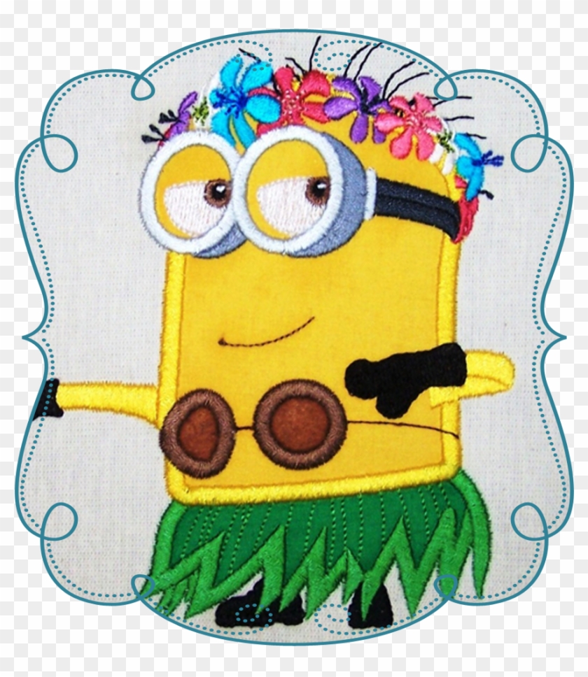 Minions Clipart Hula - Cartoon #1710529