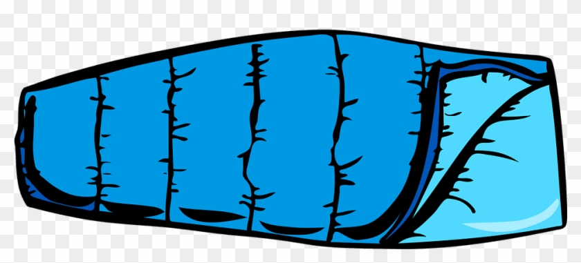 Sleeping Bag - Sleeping Bag Clipart #1710636