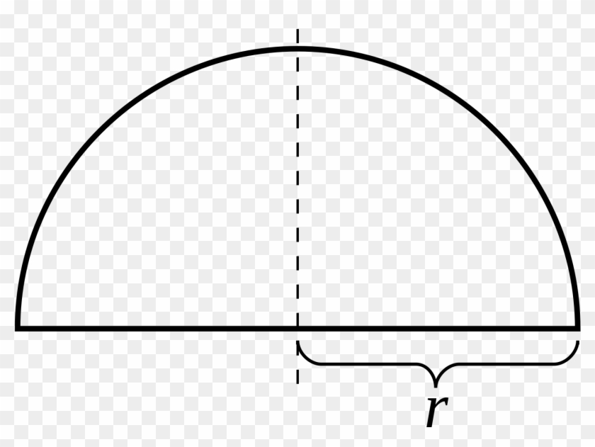 What Is The Formula For The Radius Of A Semi Circle - Diagram #1710893