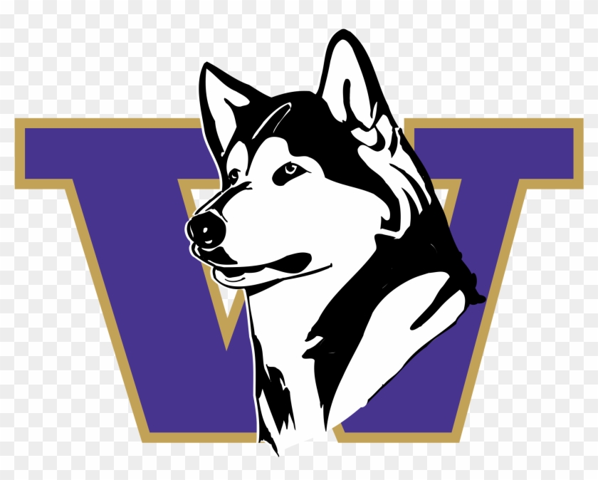 Clip Art Transparent Stock Washington Huskies Logo - Washington Huskies Logo #1710975