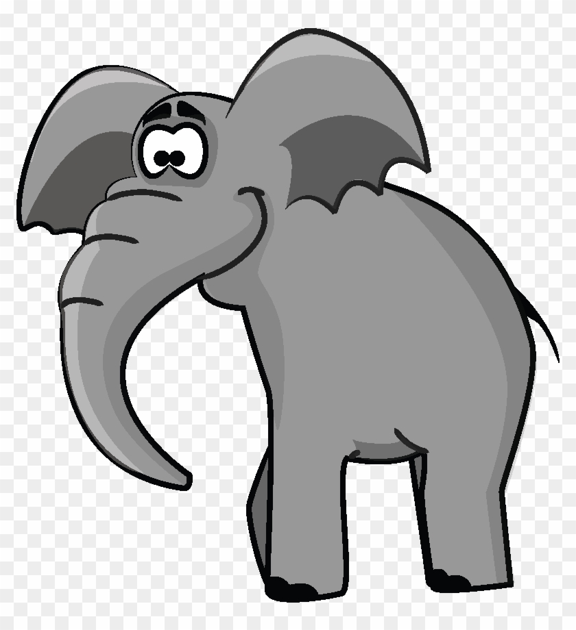 Coloring Book Animals Clipart , Png Download - Elephant #1710994