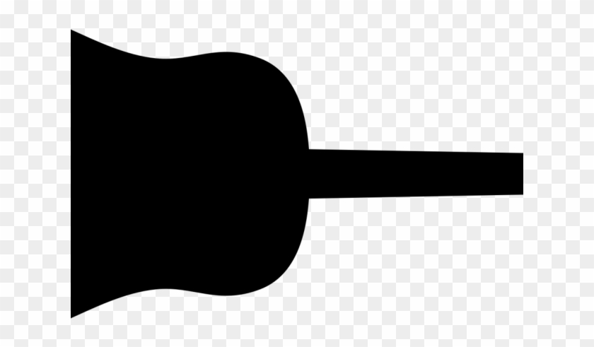 Guitar Clipart Silhouette - Guitar Clipart Silhouette #1711037