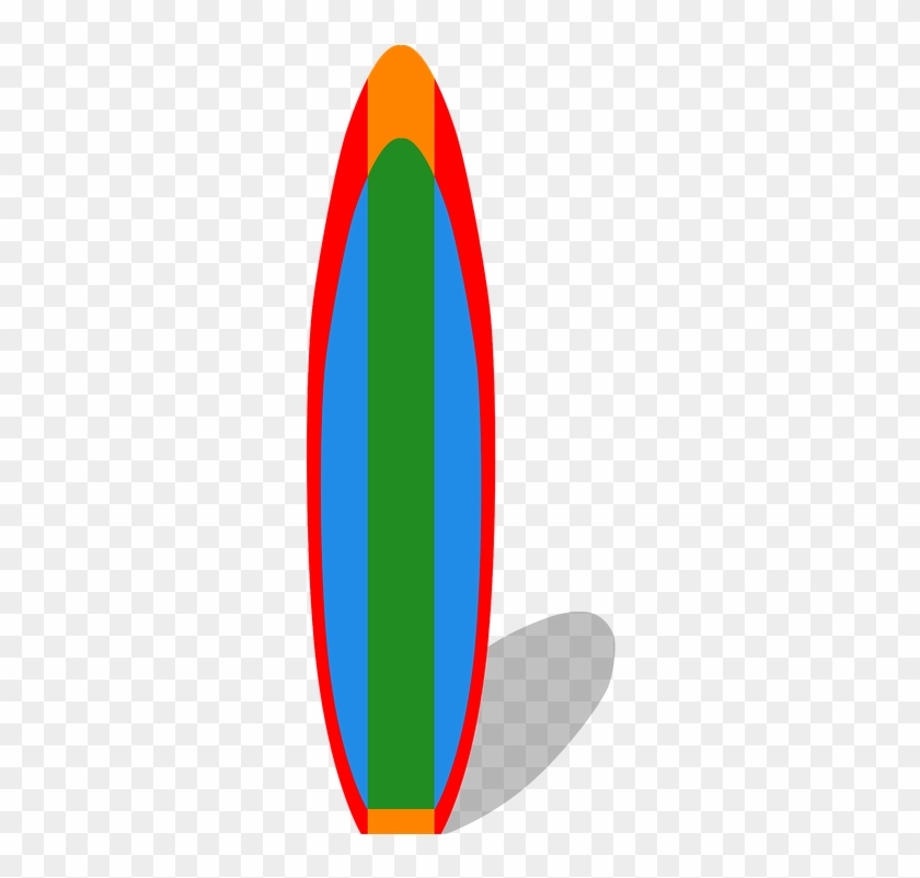 Surfing Clipart Surfboard - Desenho Prancha De Surf Png #1711063