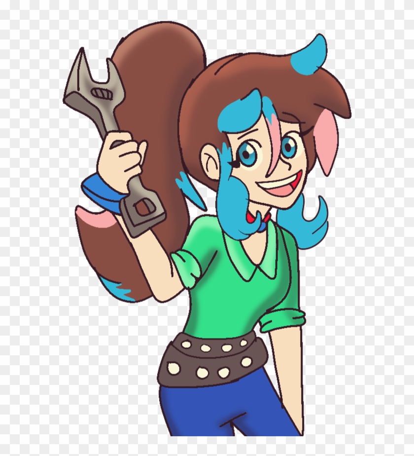 Me With A Wrench By Gadgetgirlsteph1234 - Cartoon #1711170