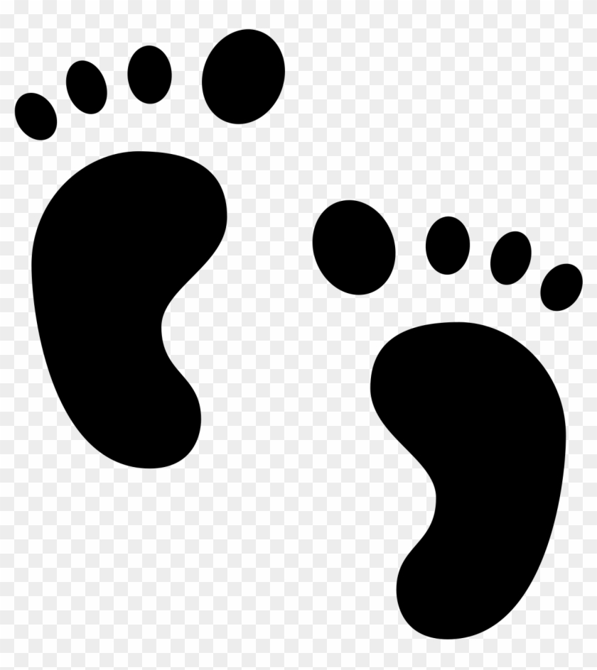Baby Feet Icon - Baby Feet Icon #1711206