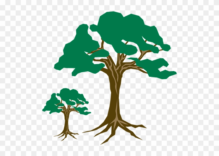 Clipart Tree Green - Arbre Clipart #1711266