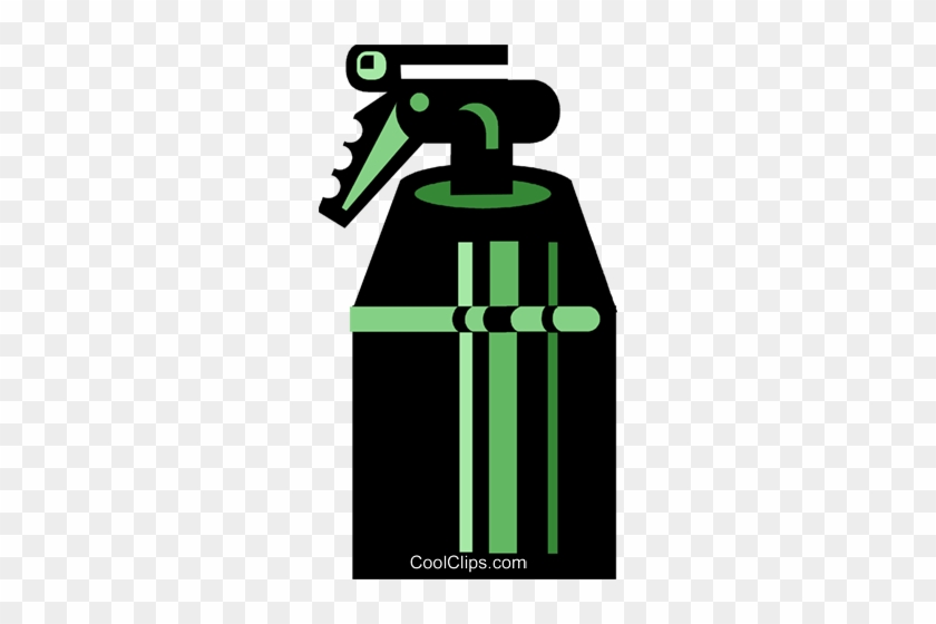 Paint Sprayer Royalty Free Vector Clip Art Illustration - Paint Sprayer Royalty Free Vector Clip Art Illustration #1711270