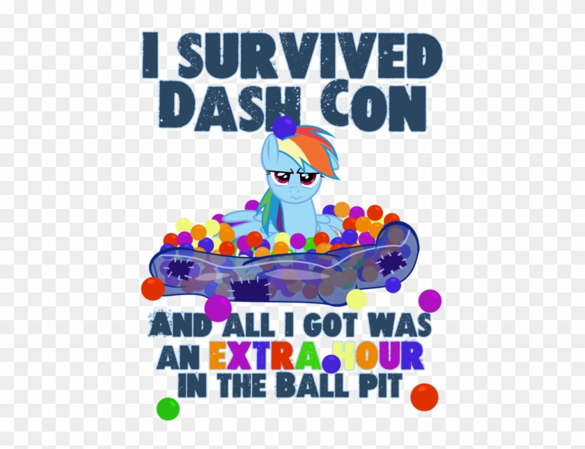 Pixelkitties, Ball, Ball Pit, Dashcon, Extra Hour, - Rainbow Dash Ball Pit #1711315