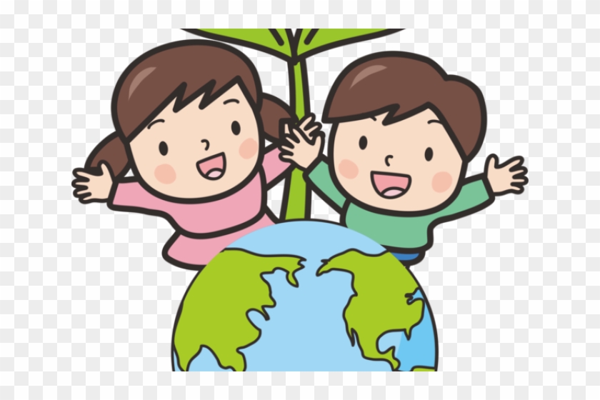 Planets Clipart Child - Imagenes De Cuidar A La Tierra #1711364