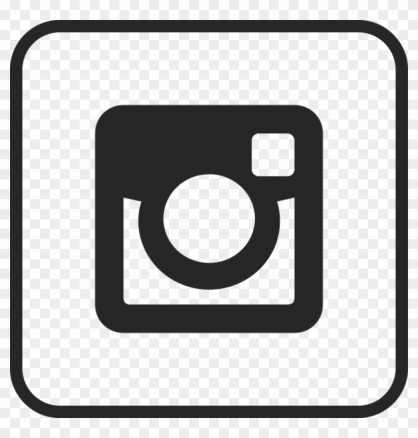 Cd Studios - Instagram Icon Black And White Transparent #1711376
