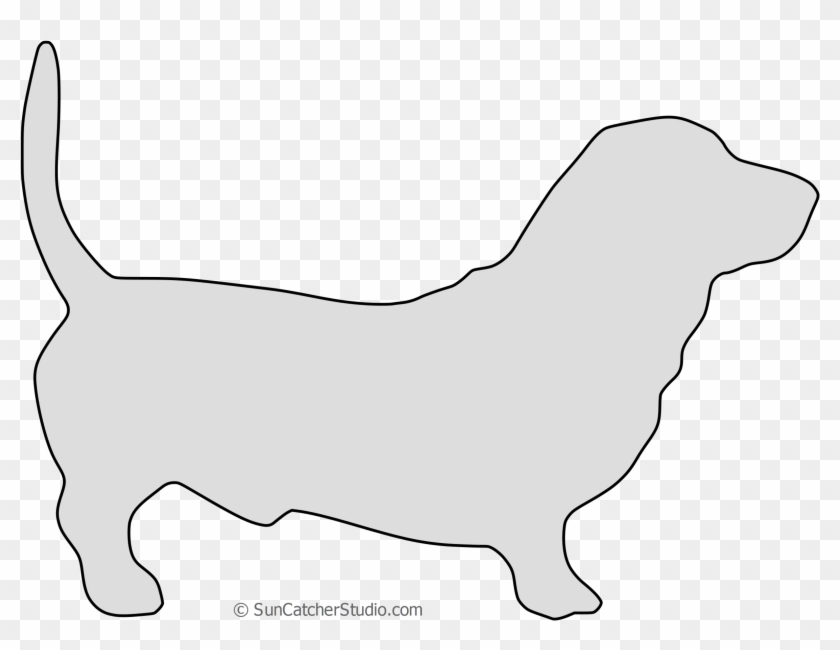 Dog Breed Silhouette Patterns - Scroll Saw Dog Silhouette Pattern #1711391