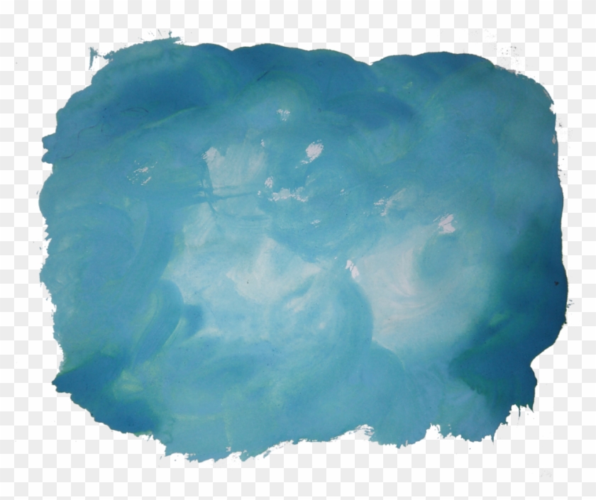 Watercolor Border Free Png - Paint Style Png #1711481