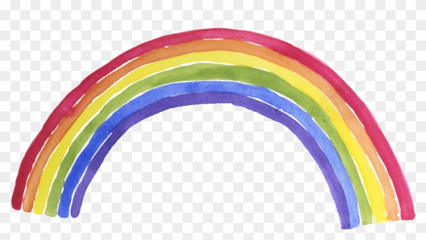 Cartoon Rainbow Transparent Decorative - Cartoon Rainbow Transparent Decorative #1711497