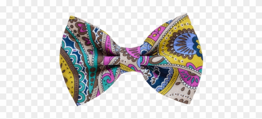 Pretty Wild Hair Bow Clip Single Liberty Paisley - Paisley #1711559