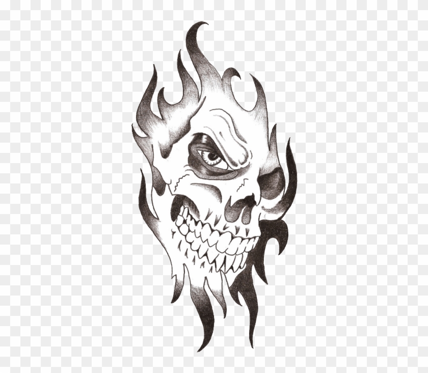 Imagenes - Skull Tattoo Png #1711592