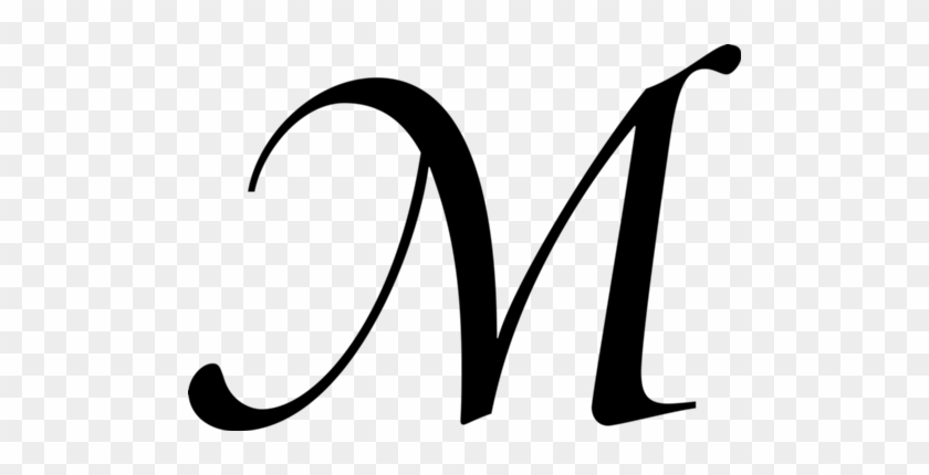 Framed Letters Monogram Letters Cool Lettering Hand Fancy Letter M 