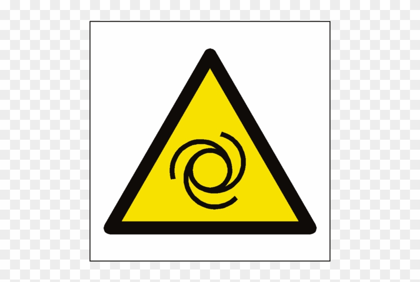 Automatic Start Up Hazard Symbol Label Safety Label - Non Ionising Radiation Sign #1711622