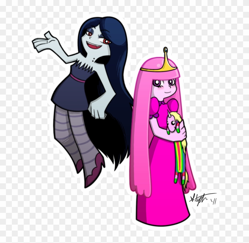 Marceline The Vampire Queen Princess Bubblegum Pink - Panty And Stocking Marceline Bubblegum #1711724